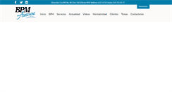 Desktop Screenshot of bpmasesorias.com